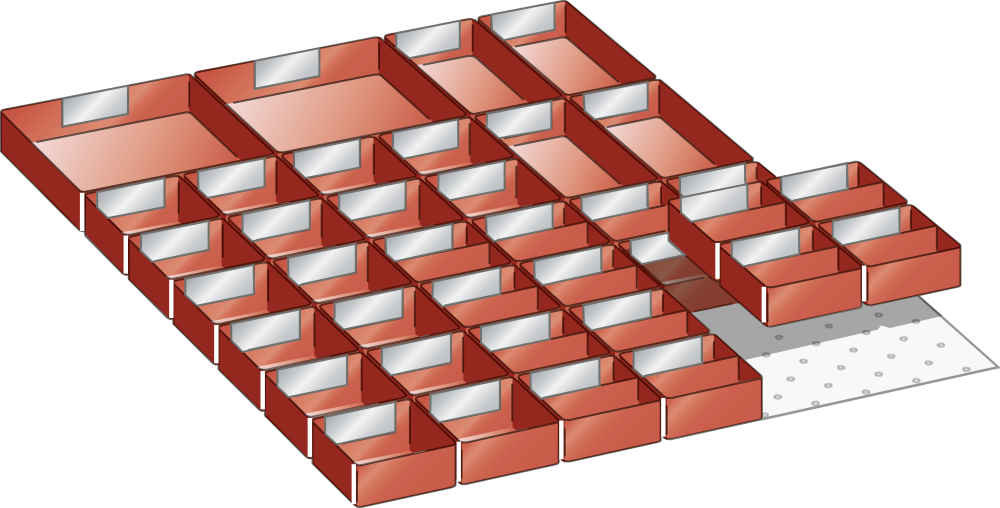 Bacs en plastique 100.288.000