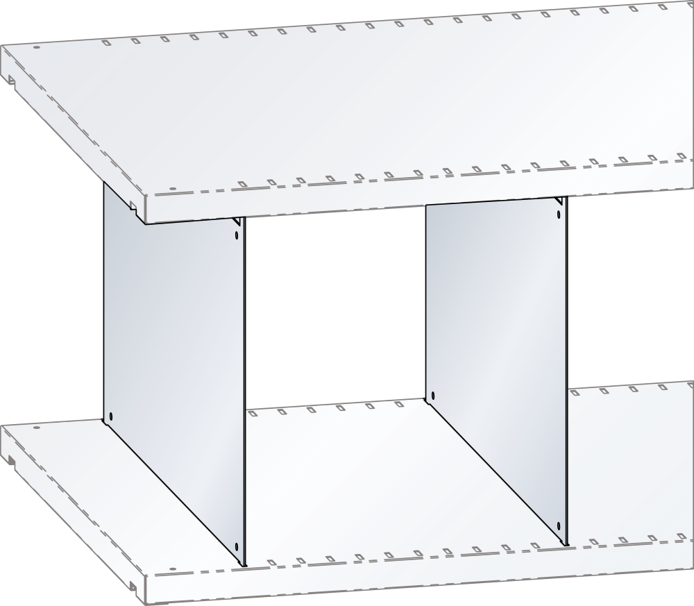 Separadores de repisas 50.131.222