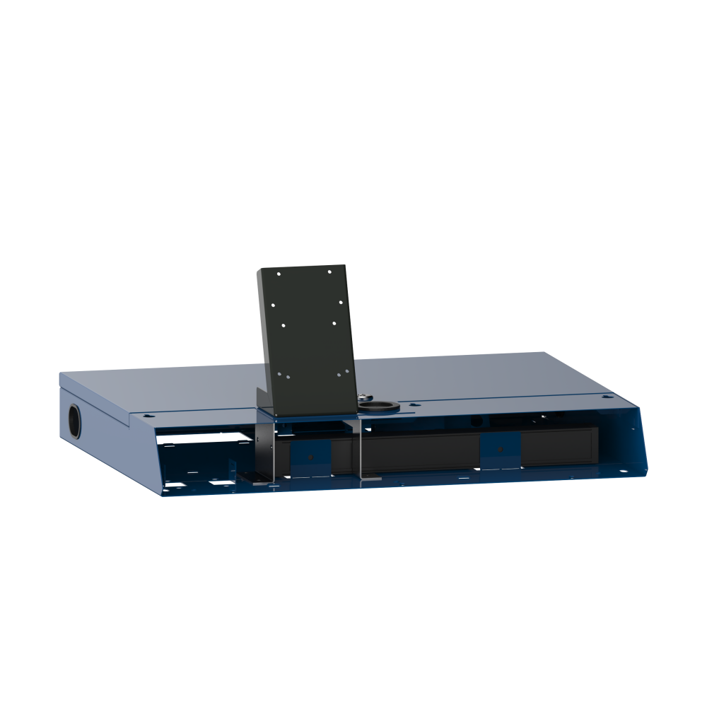 Gris luminoso RAL 7035 / Azul se&ntilde;ales RAL 5005