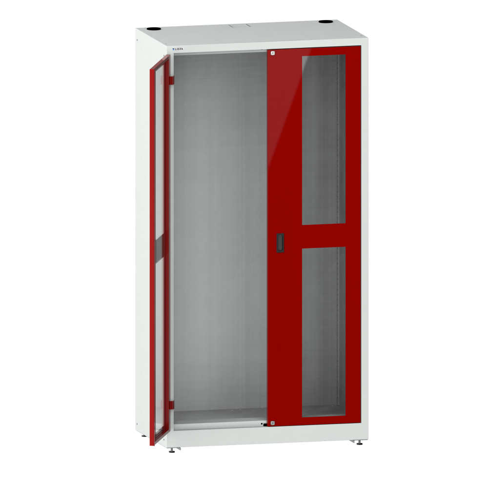 Gris luminoso RAL 7035 / Rojo rub&iacute; RAL 3003