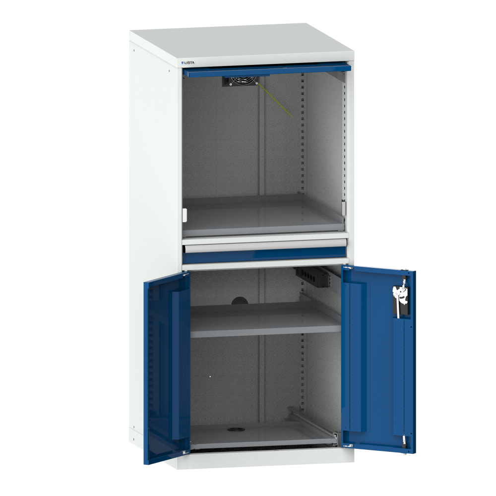 Grigio luce RAL 7035 / Blu segnale RAL 5005