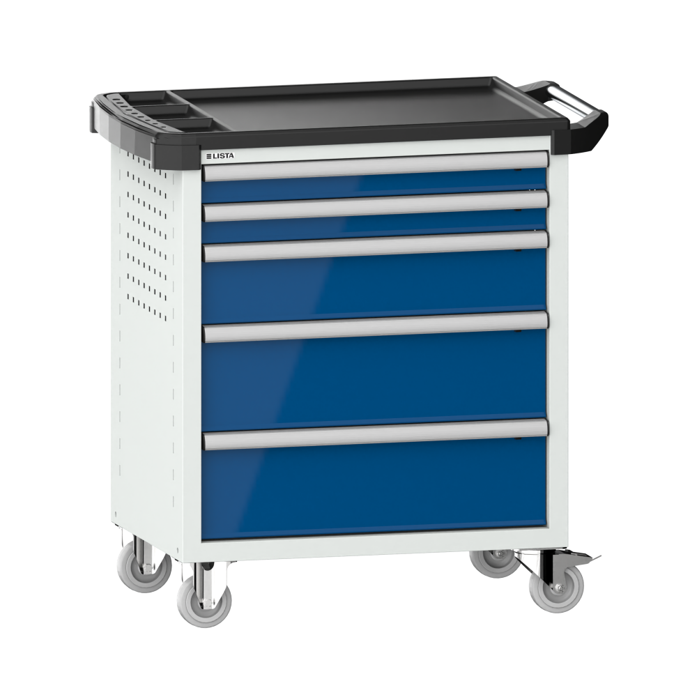 Grigio luce RAL 7035 / Blu segnale RAL 5005