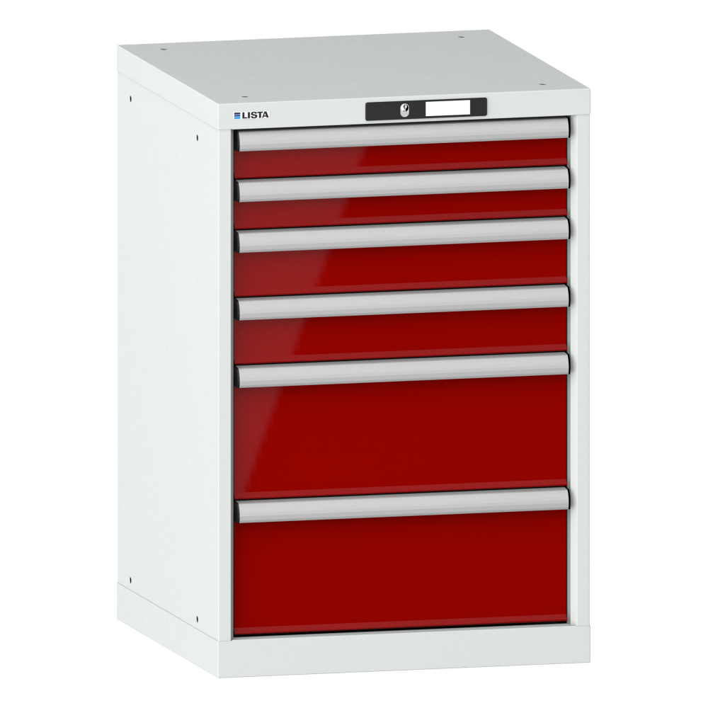 Gris luminoso RAL 7035 / Rojo rub&iacute; RAL 3003