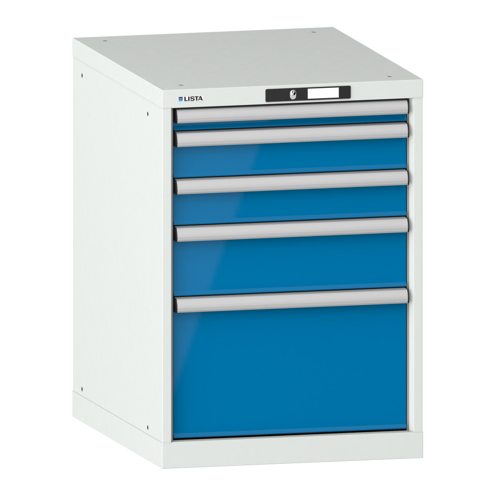 Light grey RAL 7035 / Light blue RAL 5012