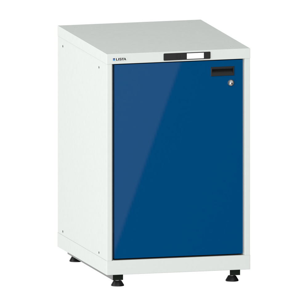 Gris luminoso RAL 7035 / Azul se&ntilde;ales RAL 5005