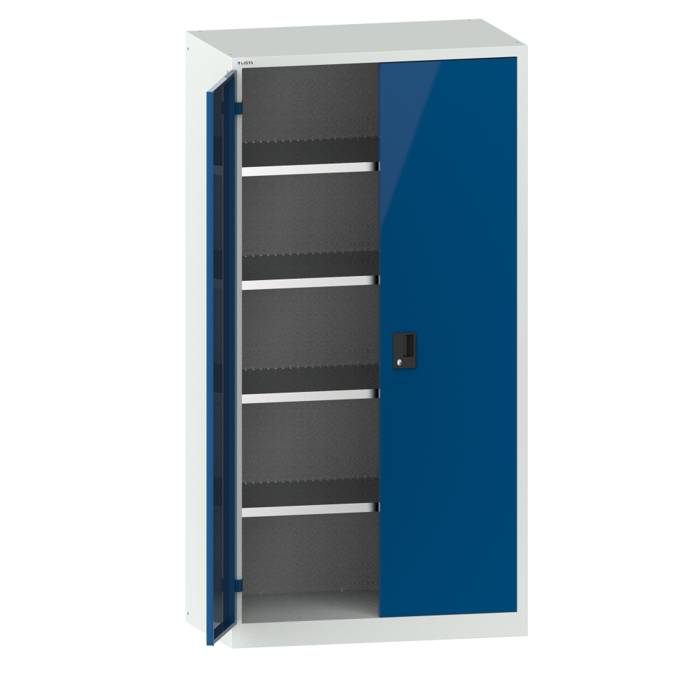 Gris luminoso RAL 7035 / Azul se&ntilde;ales RAL 5005