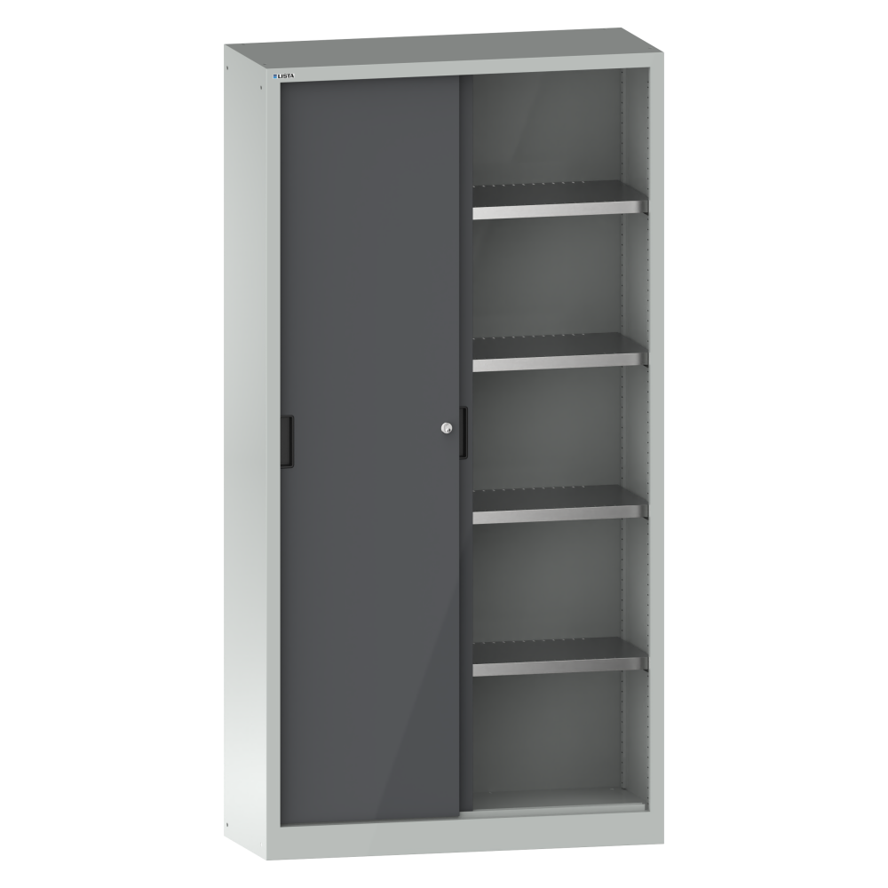 Gris luminoso RAL 7035 / Gris metalizado NCS S 6502-B