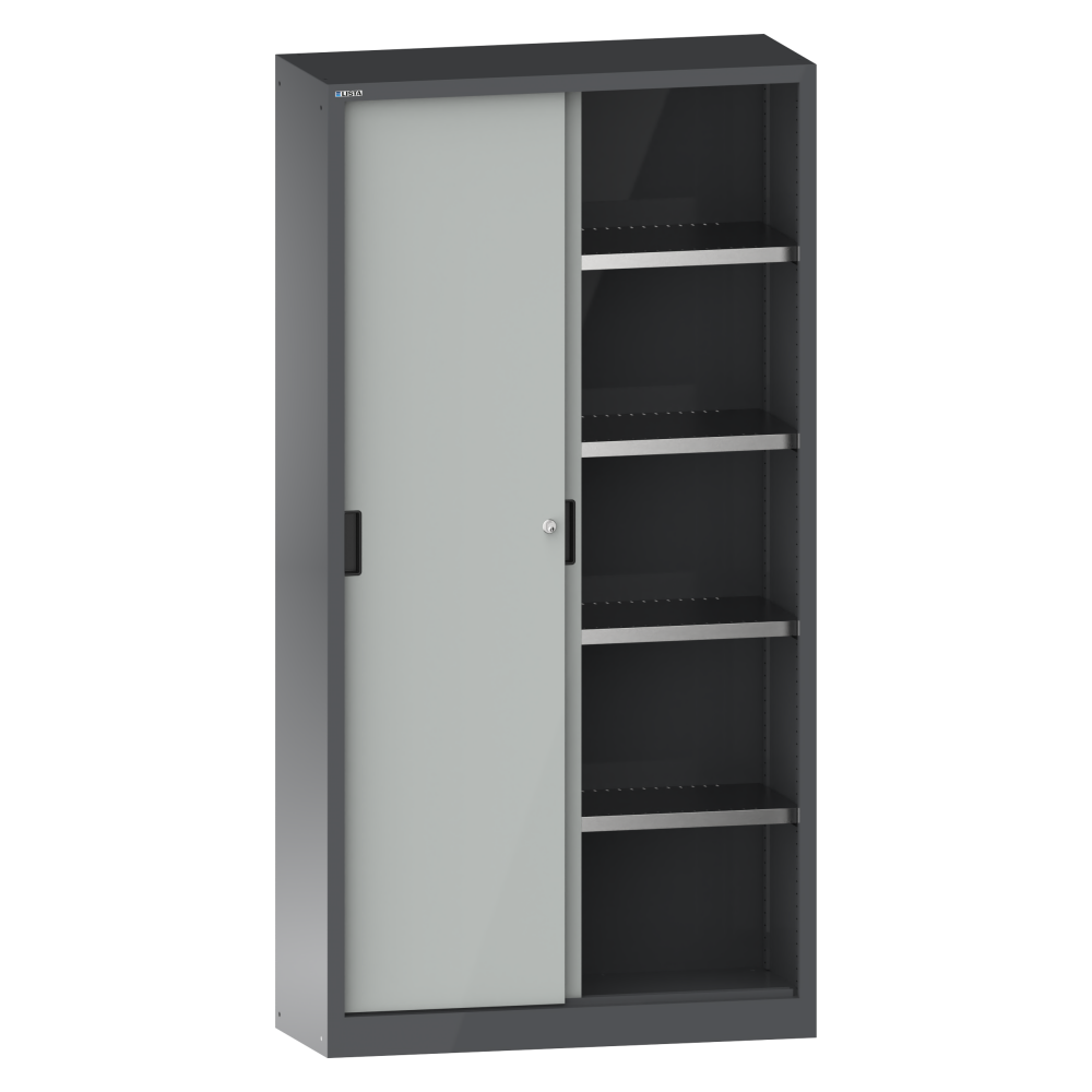 Gris metalizado NCS S 6502-B / Gris luminoso RAL 7035