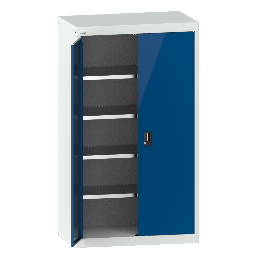 Gris luminoso RAL 7035 / Azul se&ntilde;ales RAL 5005