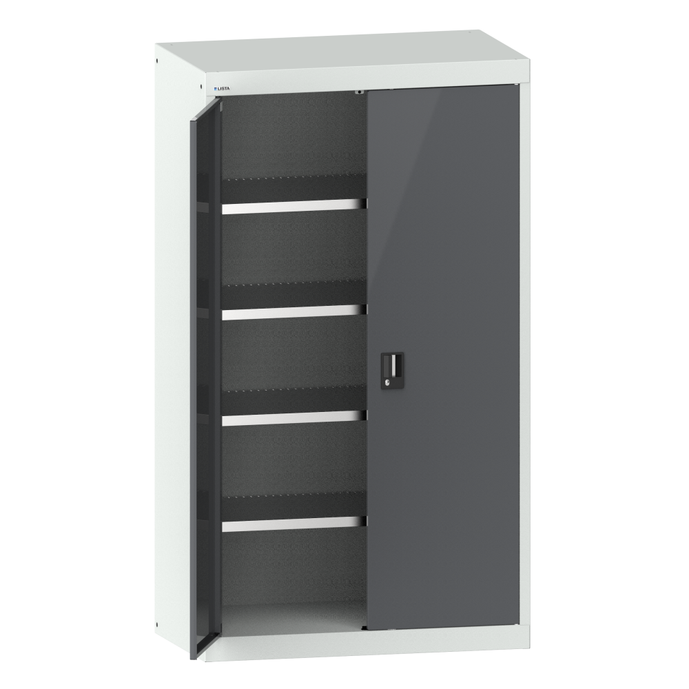 Gris luminoso RAL 7035 / Gris metalizado NCS S 6502-B