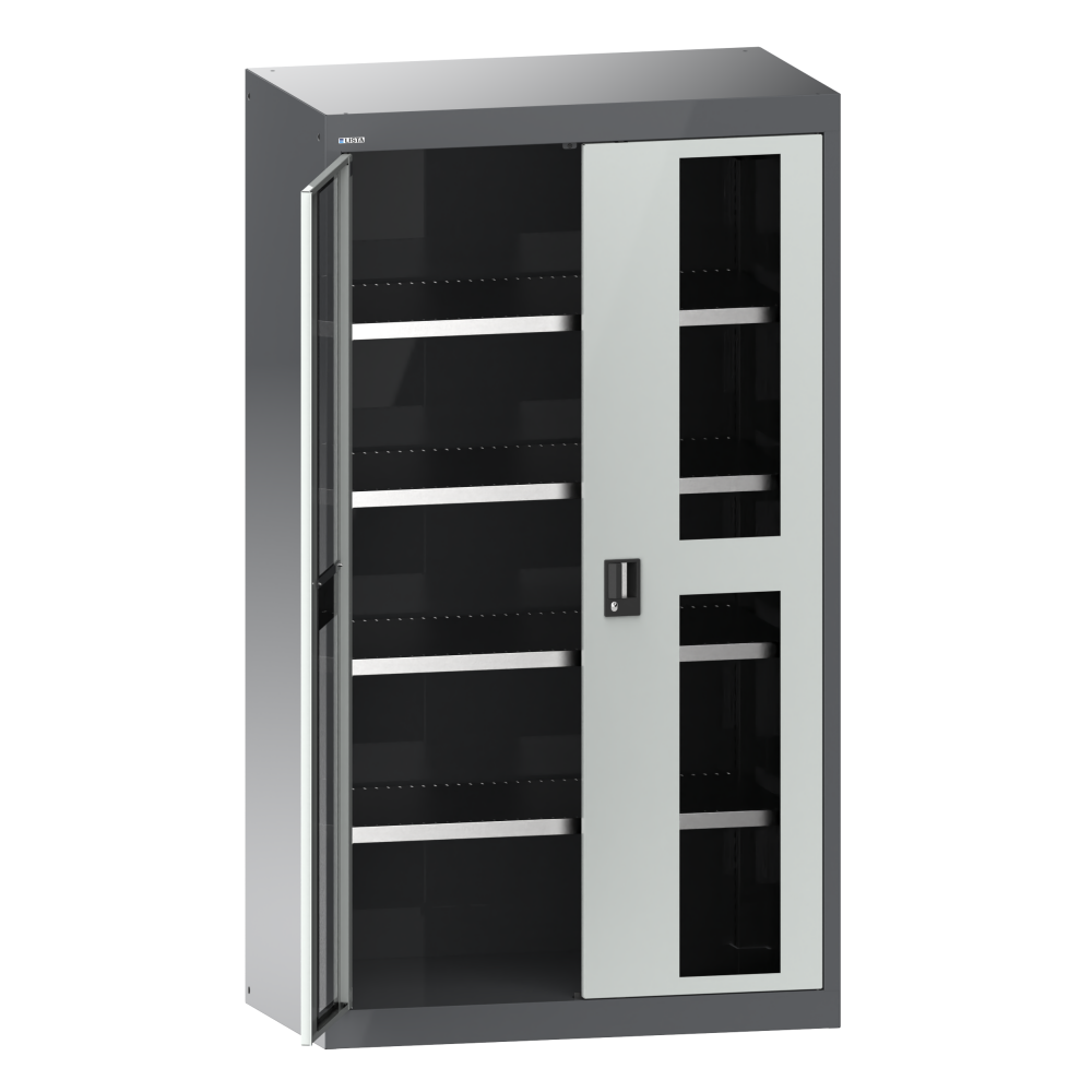 Gris m&eacute;tallique NCS S 6502-B / Gris clair RAL 7035