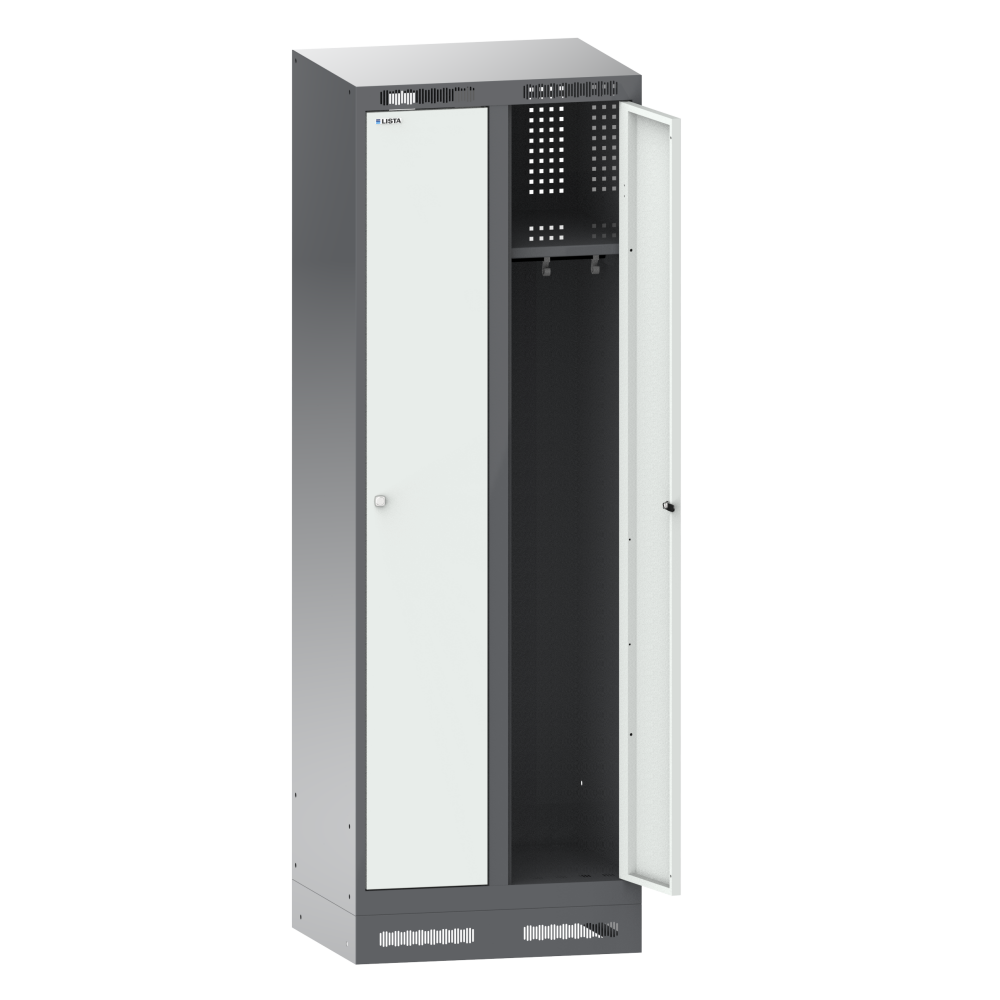 Gris m&eacute;tallique NCS S 6502-B / Gris clair RAL 7035