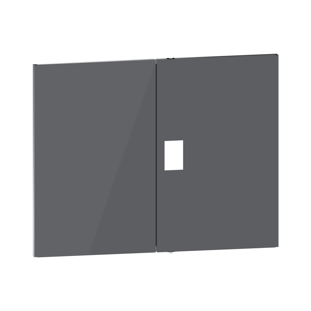 Rubinrot RAL 3003 / Grau metallic NCS S 6502-B