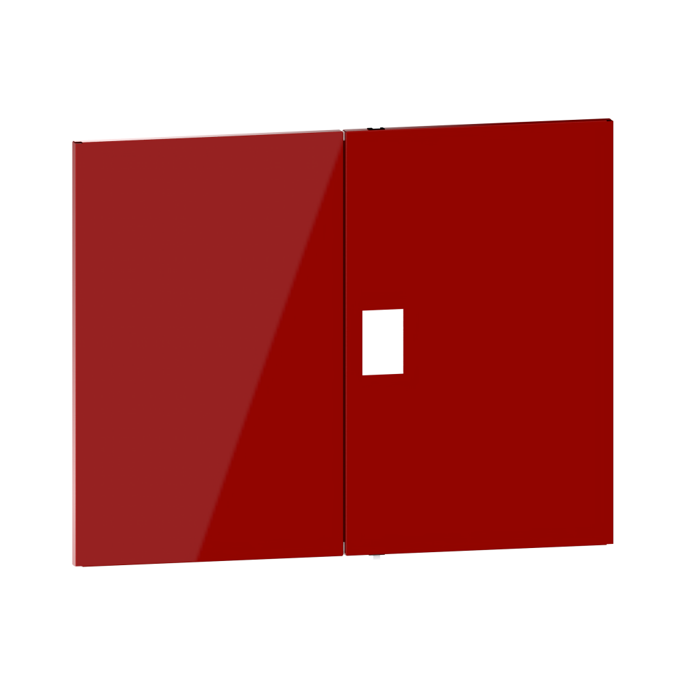 Lichtgrau RAL 7035 / Rubinrot RAL 3003