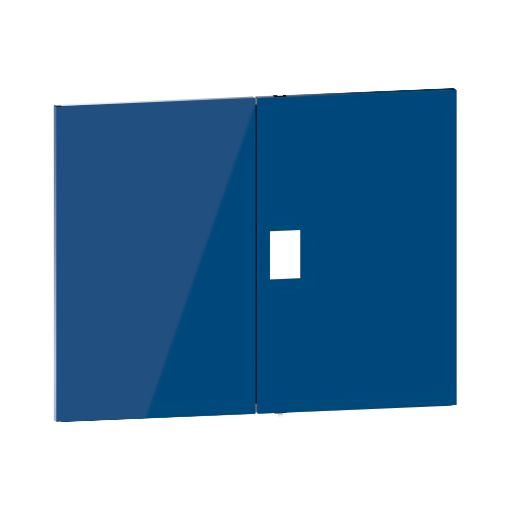 Lichtgrau RAL 7035 / Signalblau RAL 5005