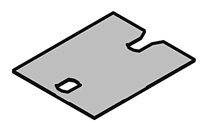 Unterlegeblech 75.115.000