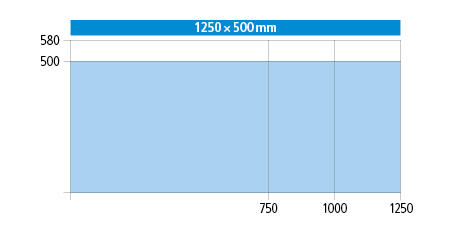 1250 x 500