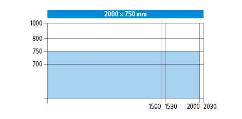 2000 x 750
